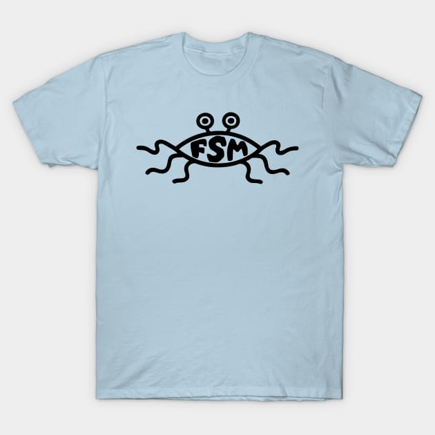 Flying Spaghetti Monster T-Shirt by squishly